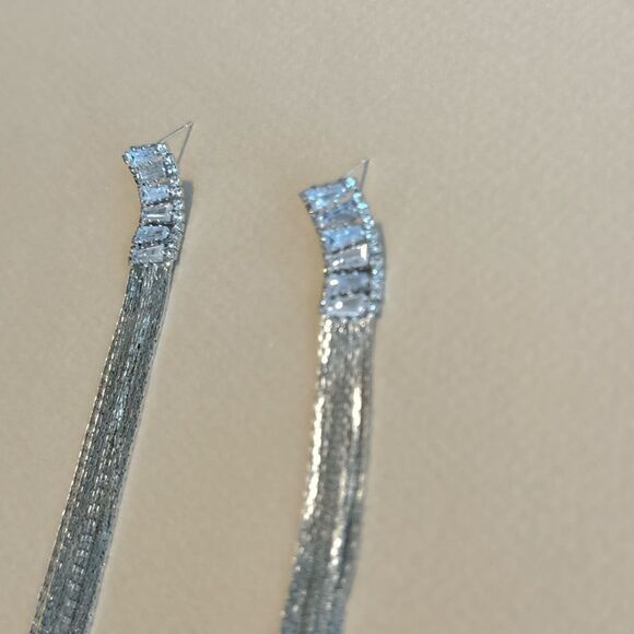 Tassel drop earrings #1357 - Picture 6 of 7